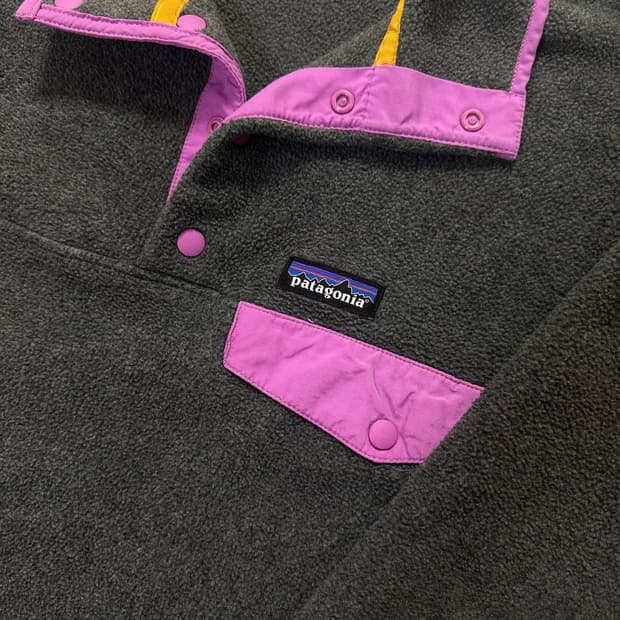 patagonia 파타고니아 신칠라 우먼 니켈 그레이 핑크 L