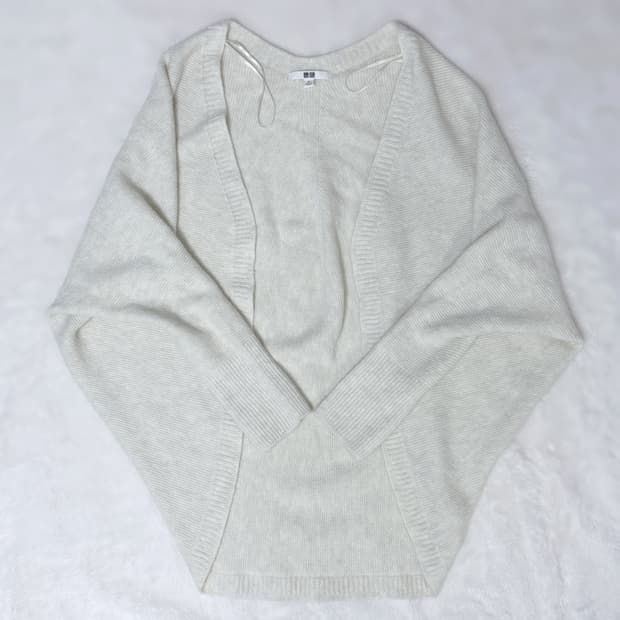 uniqlo 유니클로 보헤미안 에스닉 아이보리 가디건
