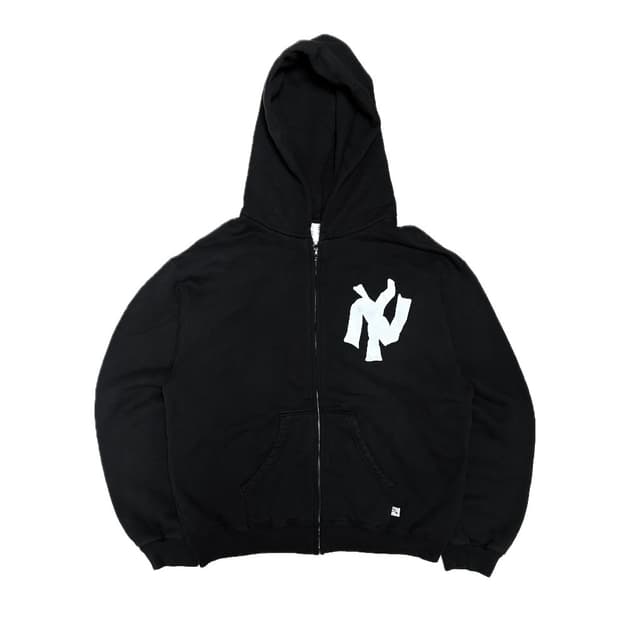 아킴보 클럽 NY 후드집업 블랙