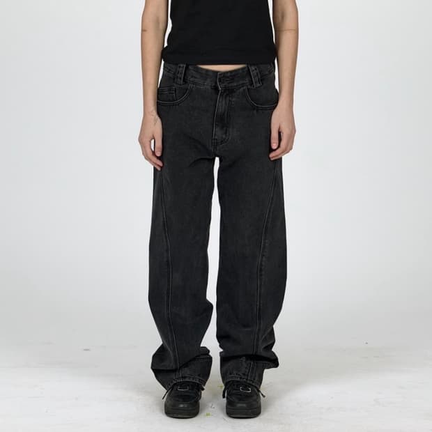 MPa DRIFT DENIM PANTS (BLACK) M
