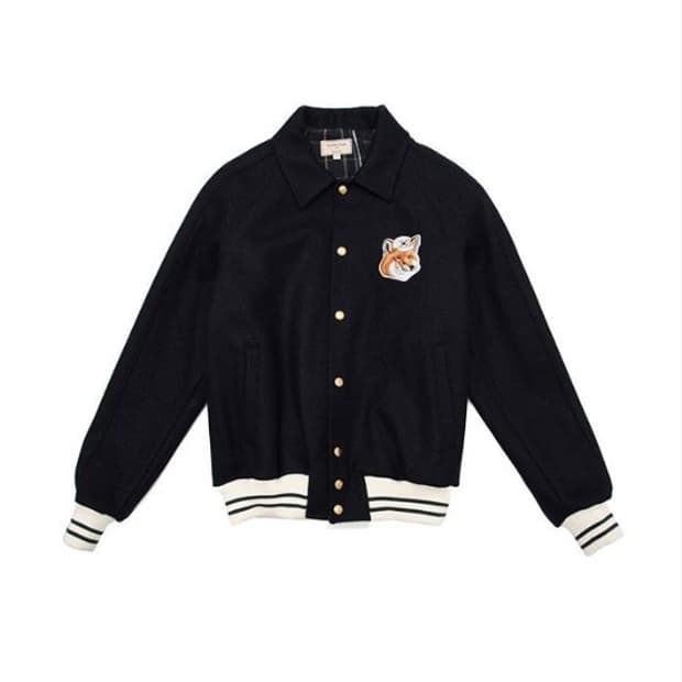 Maison Kitsune 메종키츠네 폭스헤드 테디 국뽕자켓