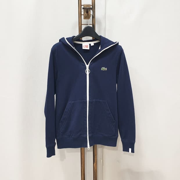 라코스테 라이브 후드 집업 자켓 XS