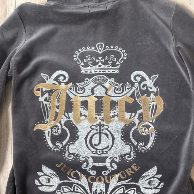 juicy couture 차콜집업