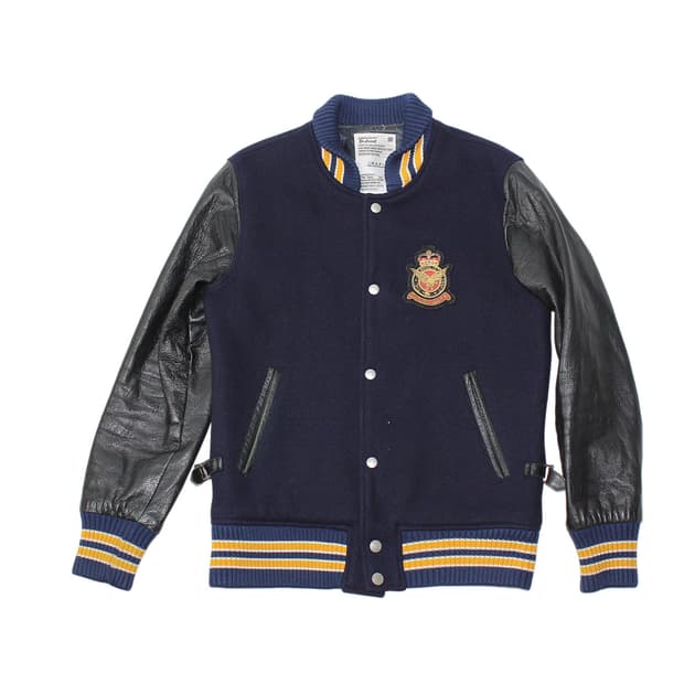 Diafvine 디아프바인 크레스트 바시티 자켓