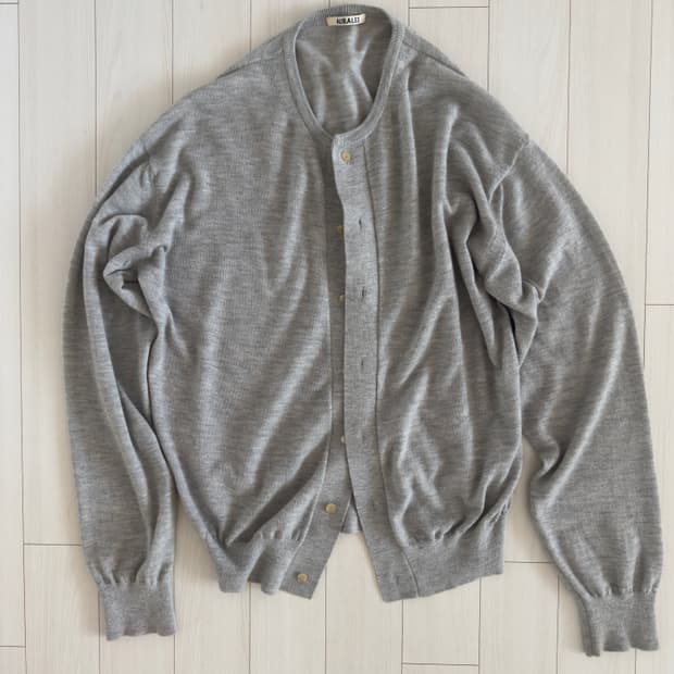 오라리 캐시미어 가디건