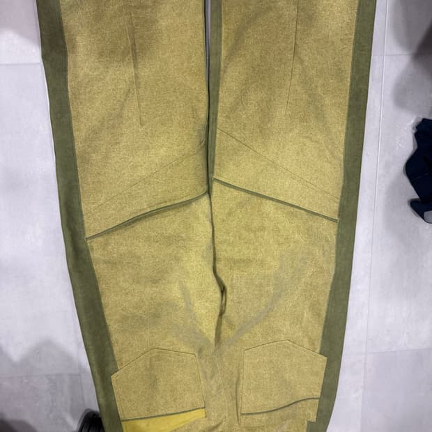 엑슬림트라우저 EP.6 04 TROUSERS 레몬그린 s사이즈