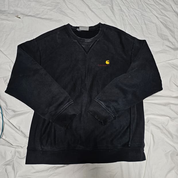 칼하트 맨투맨 스웻셔츠 블랙 L