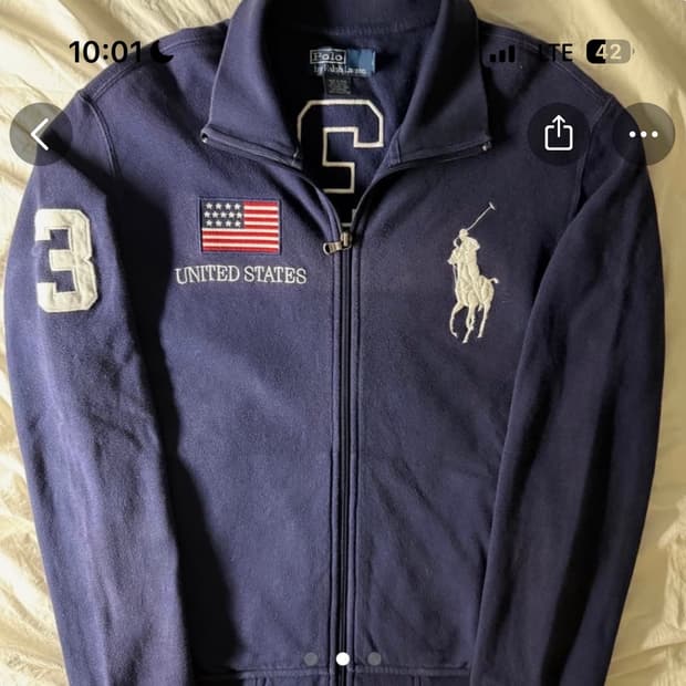 빅포니 성조기 집업 구합니다