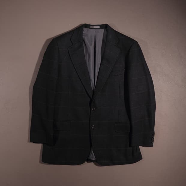 버버리 울 블레이저