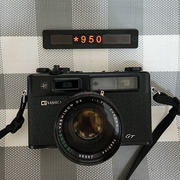 야시카 일렉트로 35 GT 필름카메라 블랙바디