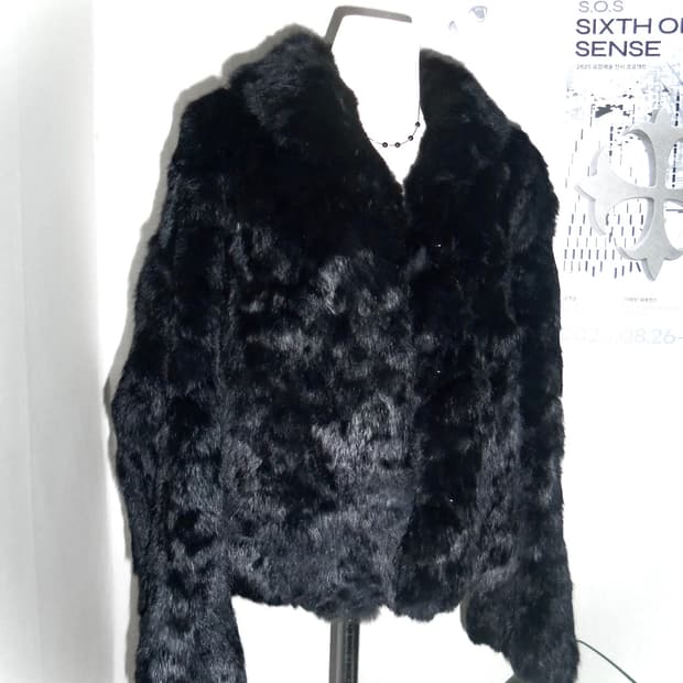 Rabbit fur jacket