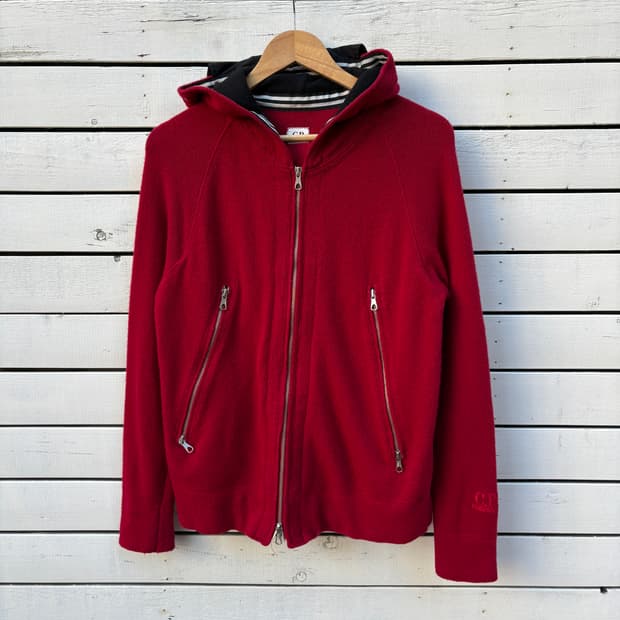 C.P Company CP컴퍼니 고글 니트 후드집업