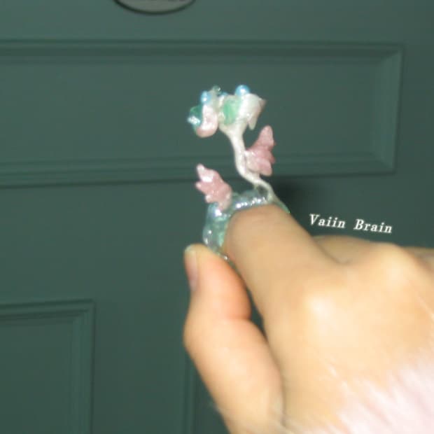 날개 달린 장미 wing rose ring🪽