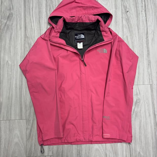 노스페이스 핑크 바람막이 고어텍스