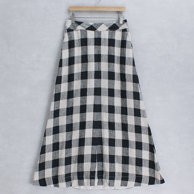 URBAN RESEARCH linen skirt _ S3568
