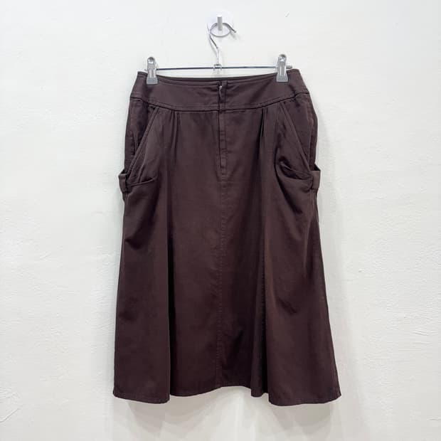 Hiroko Bis 브라운 스커트