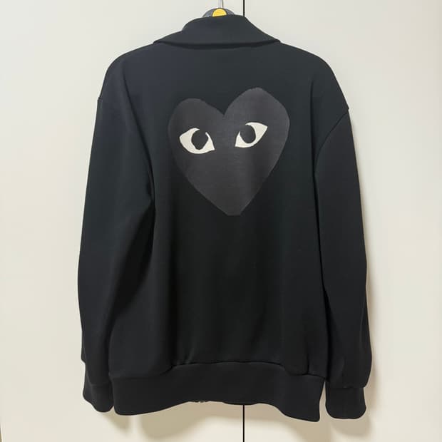 [타임세일] 꼼데가르송 빅로고 집업 자켓