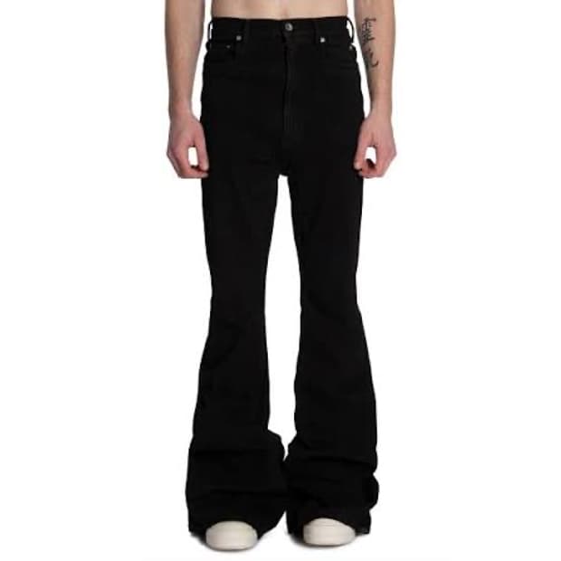 SBB 릭오웬스 볼란 부츠컷 블랙 30 size