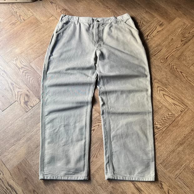 [40]칼하트 USA 데저트 탄 싱글니 카펜터 워크 팬츠