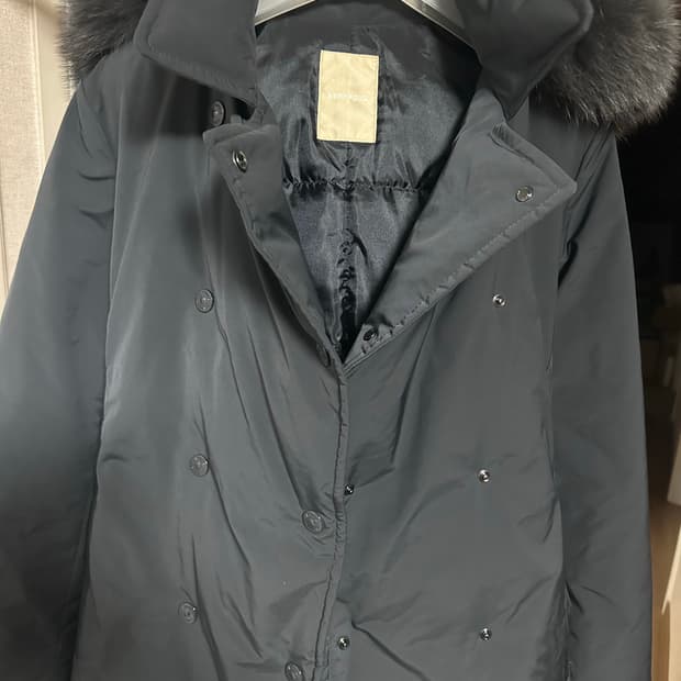 빈폴 레이디스 폭스퍼 구스다운 90 S (상태 상) 급처