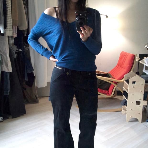 [GAP] light wool v neck knit