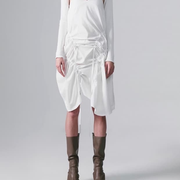 Nache 2-piece pulled dress