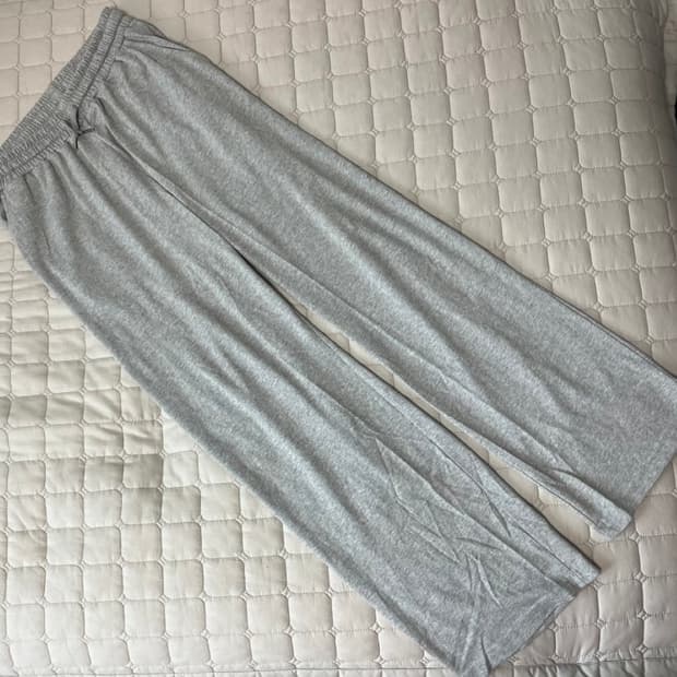 퍼스널팩 프리미엄 코튼 이지팬츠 멜란지 그레이 L