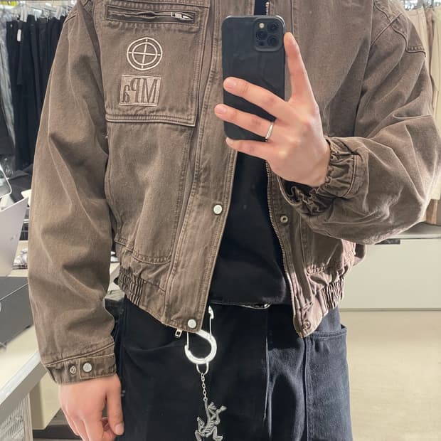 플라스틱프로덕트 MPa 매니저 자켓 브라운