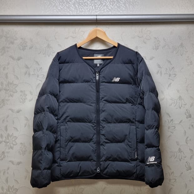 [L/100/24년] 뉴발란스 u넥 패딩 블랙