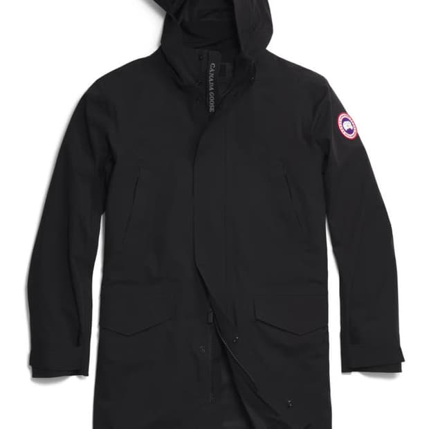 캐나다구스 Barclay 레인자켓 5637M (블랙 S)
