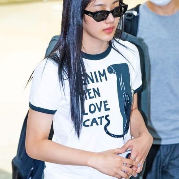 캐피탈 denim men love cats 링거티