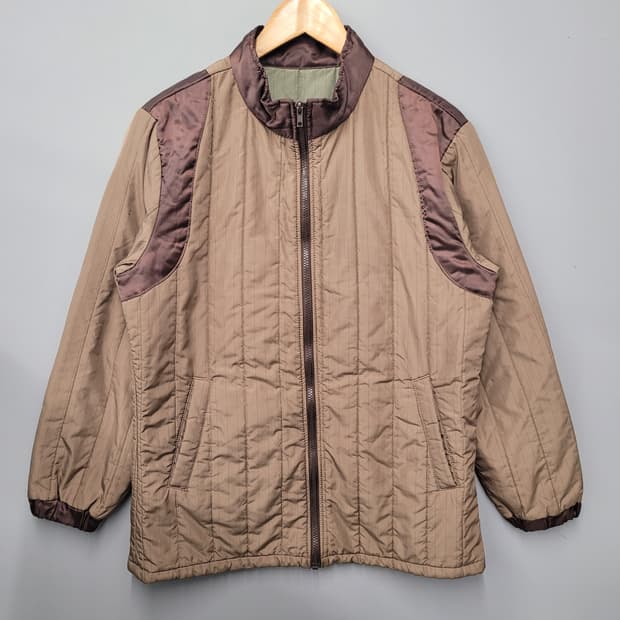 군용 갈색내피 깔깔이 방한자켓