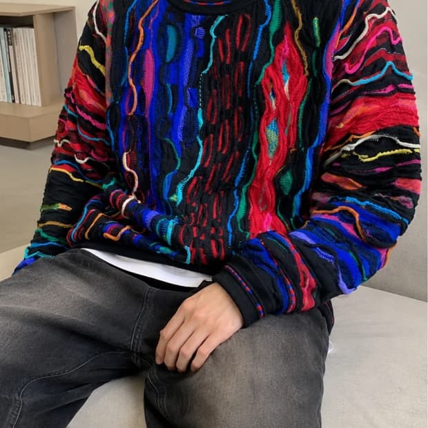 [L] COOGI 황금사이즈 니트