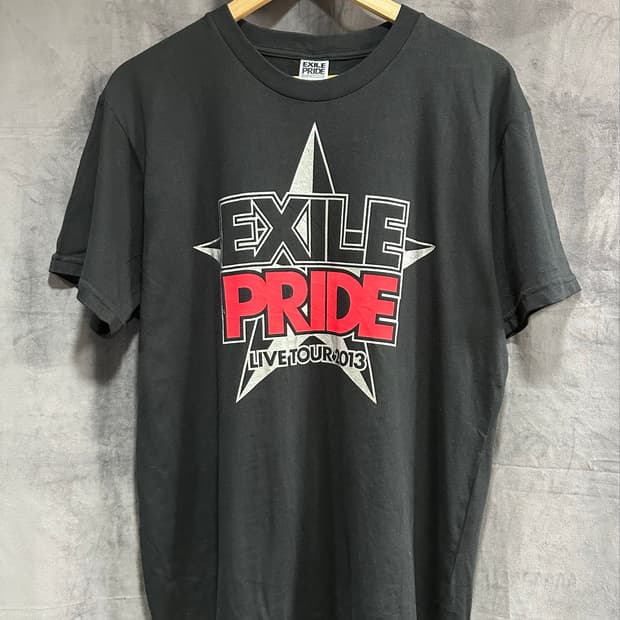 EXILE PRIDE LIVE TOUR 2013 일본 투어 밴드티 새상품