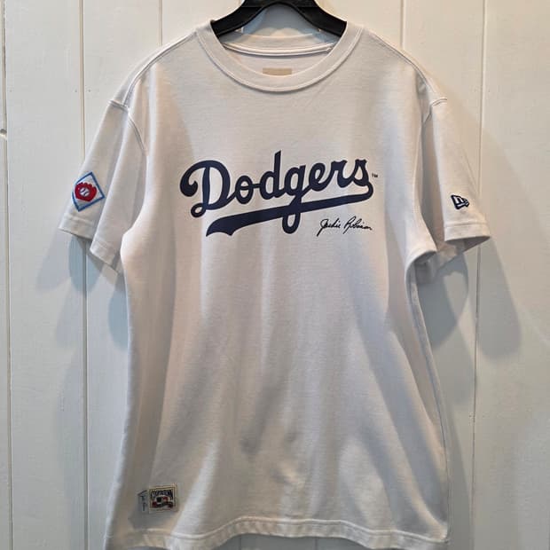 (남녀공용) 다져스 링거 반팔티