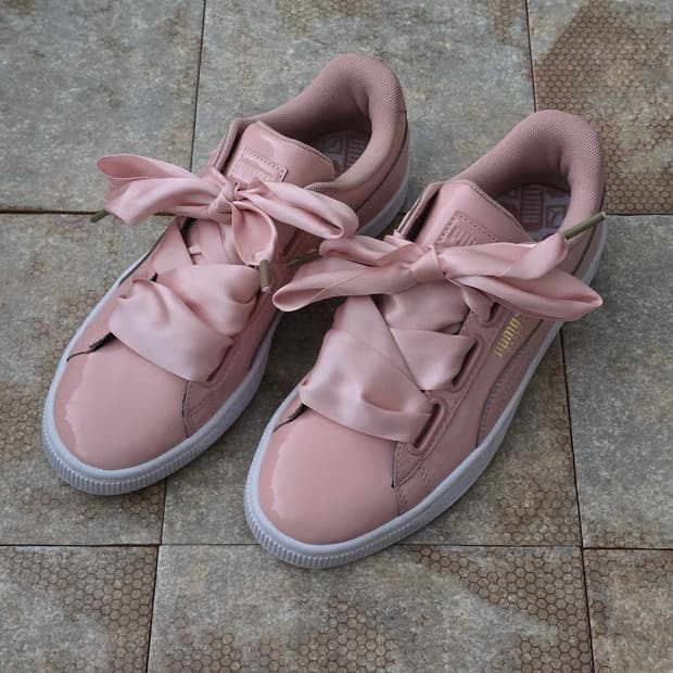 (235)푸마 바스켓 하트 페이던트 