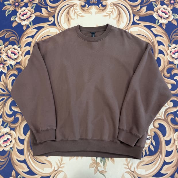 (XL)모이프 moif  Baggy 스웻셔츠 맨투맨(코코아)