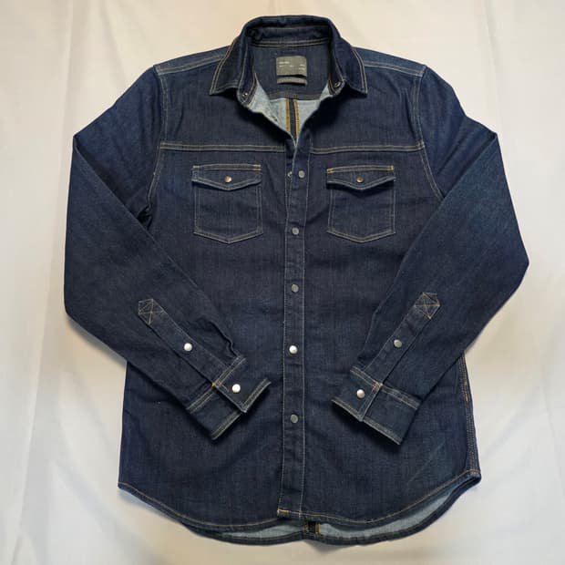 자라 데님 셔츠 남방 긴팔 남성 95 S 사이즈