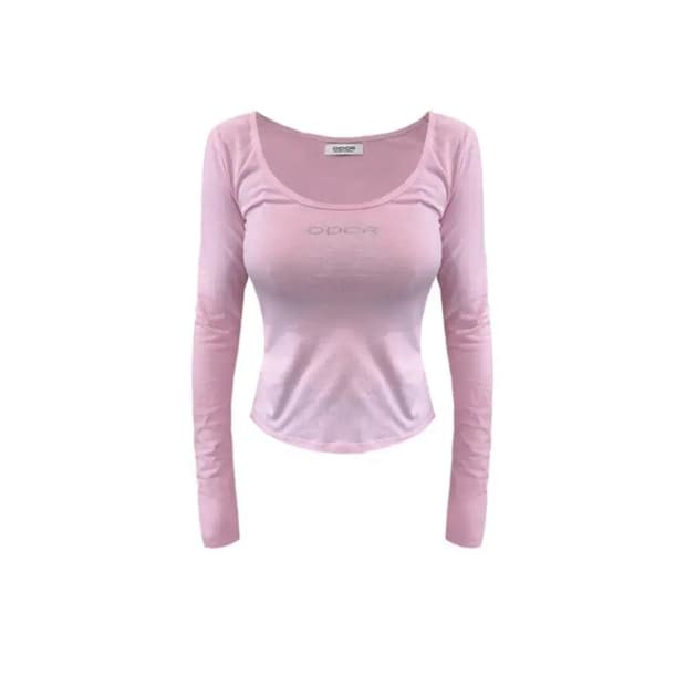 오도어 크리스티 핑크 cris tee