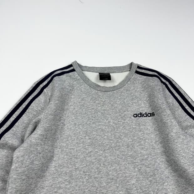 아디다스 오리지널 그레이 크루넥 맨투맨 (L)