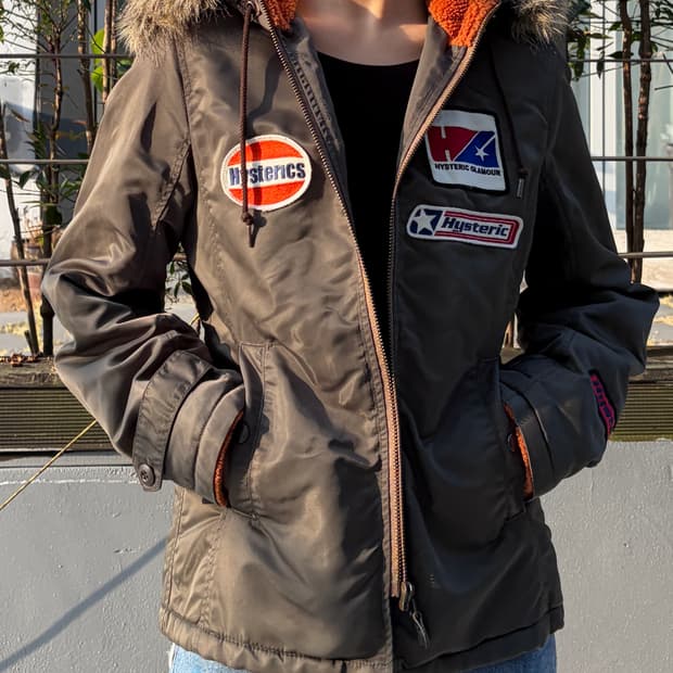 [free]히스테릭 글래머 여성 N-2B 파카