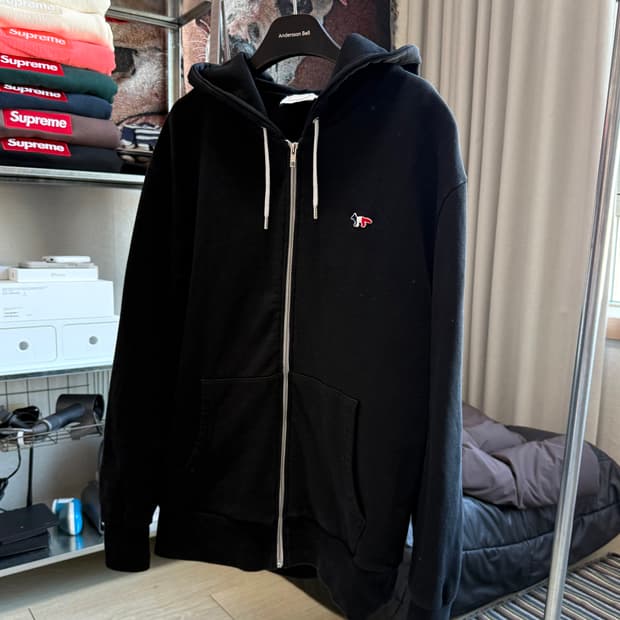 메종키츠네 후드집업