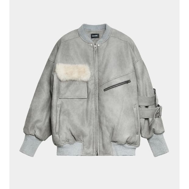 에트오소메 레더 자켓