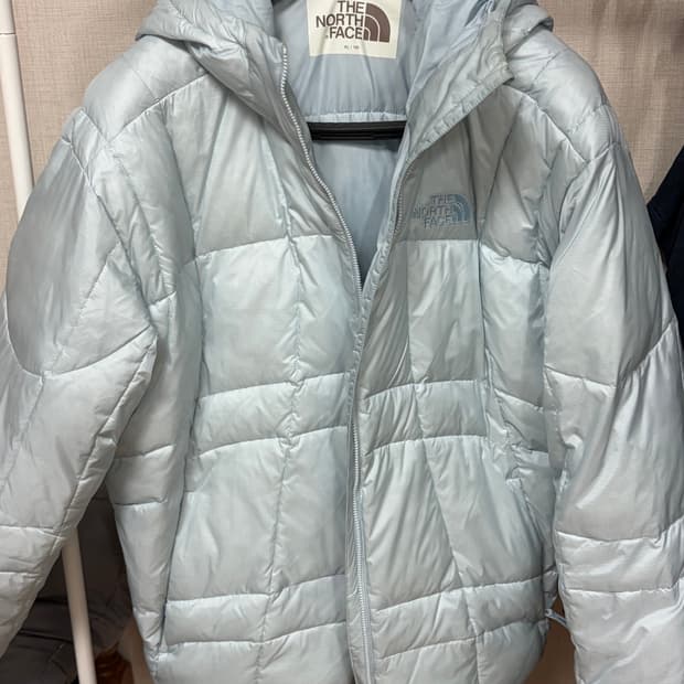 노스페이스 화이트라벨 웨이브 온볼 라이트블루 XL