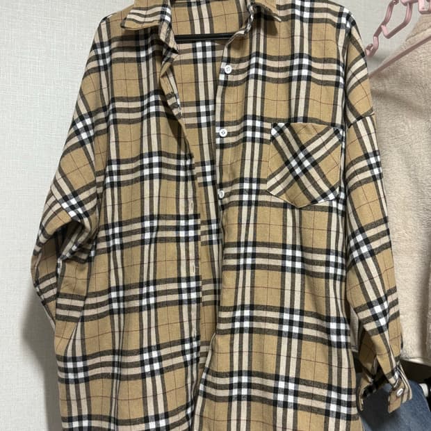 보세 체크 남방