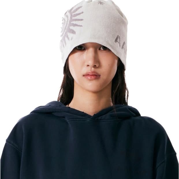 아캄 sun jacquard 비니