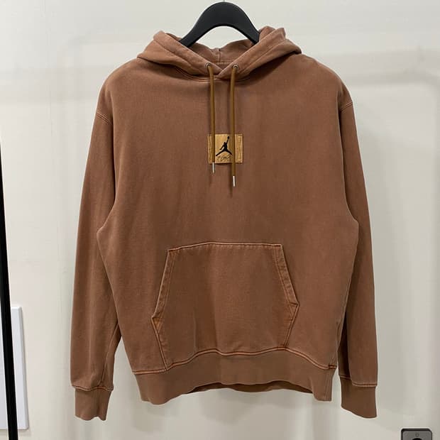 조던 플라이트 워시드 후드 티셔츠