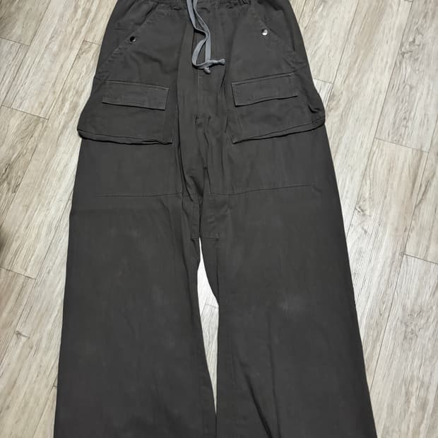 (2)폴리테루 프론트카고팬츠 카키베이지