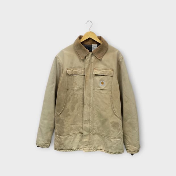 칼하트 90's 썬페이딩 덕 캔버스 워크자켓 XL