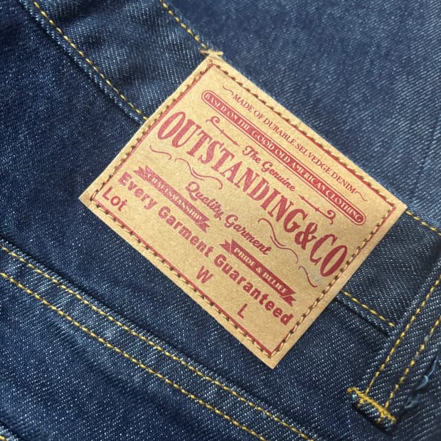 아웃스탠딩 데님 팬츠 L